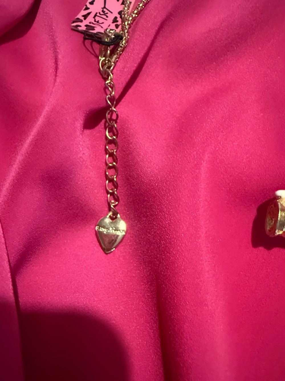 Betsey Johnson Elephant Necklace - Picture 5 of 8